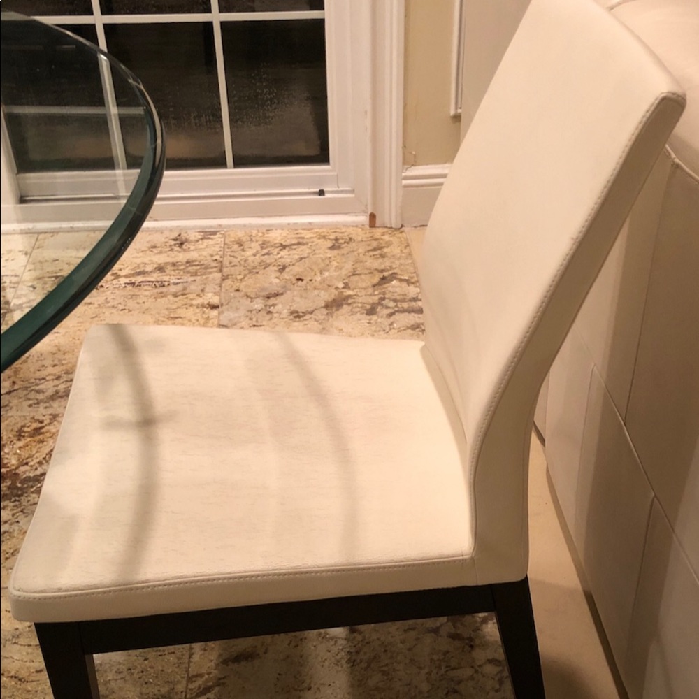 white chair